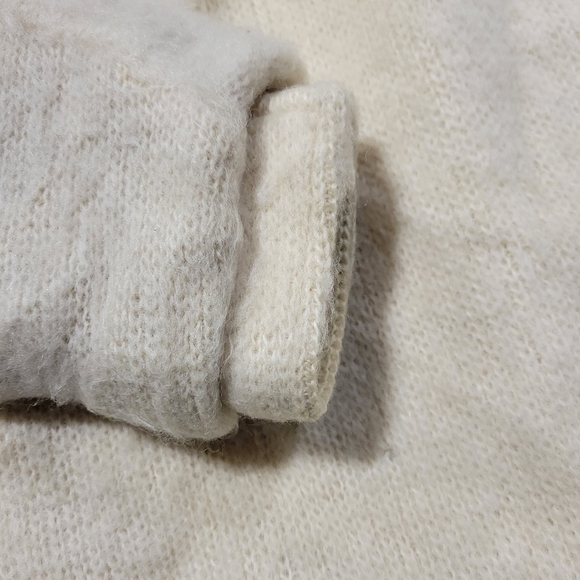 Vintage Icelandic wool jacket sweater women's large - Picture 5 of 14